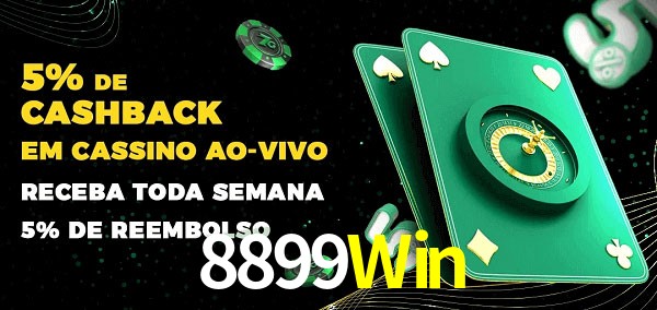 Promoções do cassino ao Vivo 8899Win